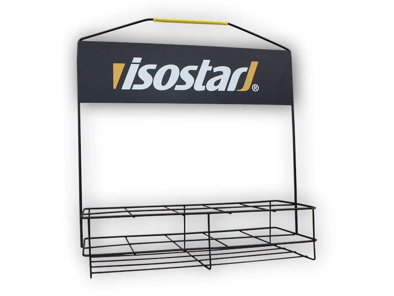 Isostar 10 x 1l nosič na bidony kovový