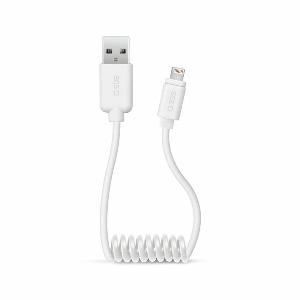 Kabel USB na Lightning SBS ‎TECABLEUSBIP5SW 0,5 m Bílý