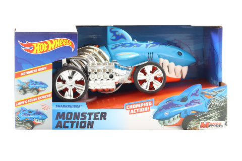 Hot Wheels Monsters Action Sharkruiser-auto na baterie