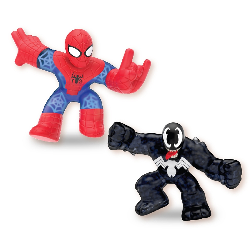 GOO JIT ZU figurky MARVEL Venom vs. Spider-man 12cm
