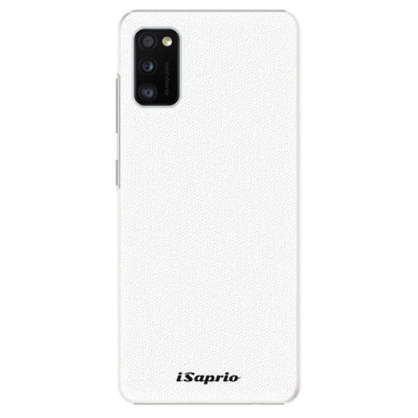 Plastové pouzdro iSaprio - 4Pure - bílý - Samsung Galaxy A41