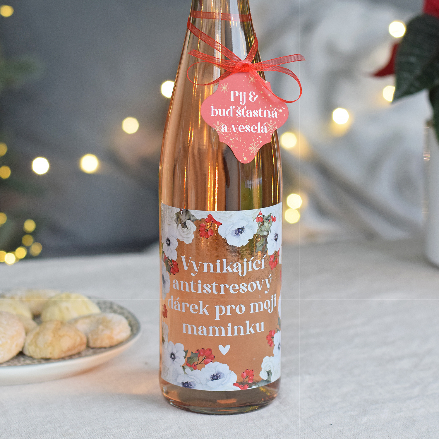 Vánoční víno - Antistresový dárek pro maminku
