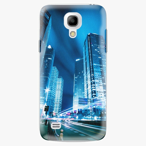 Plastový kryt iSaprio - Night City Blue - Samsung Galaxy S4 Mini