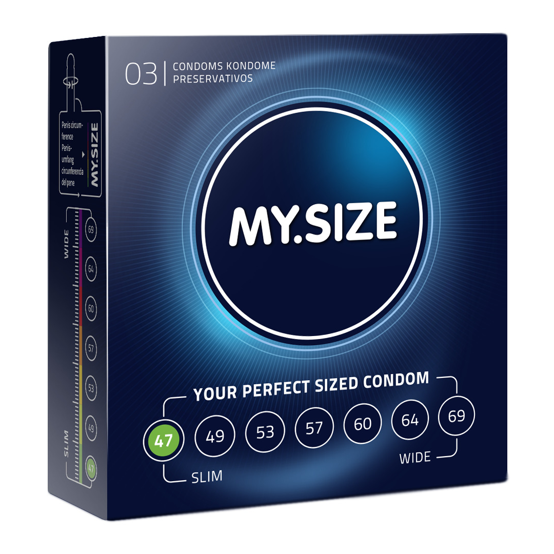Kondomy MY.SIZE 47 mm 3 ks