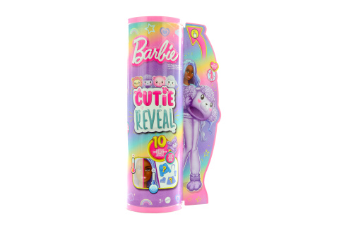 Barbie Cutie Reveal Barbie pastelová edice - pudl HKR05 TV