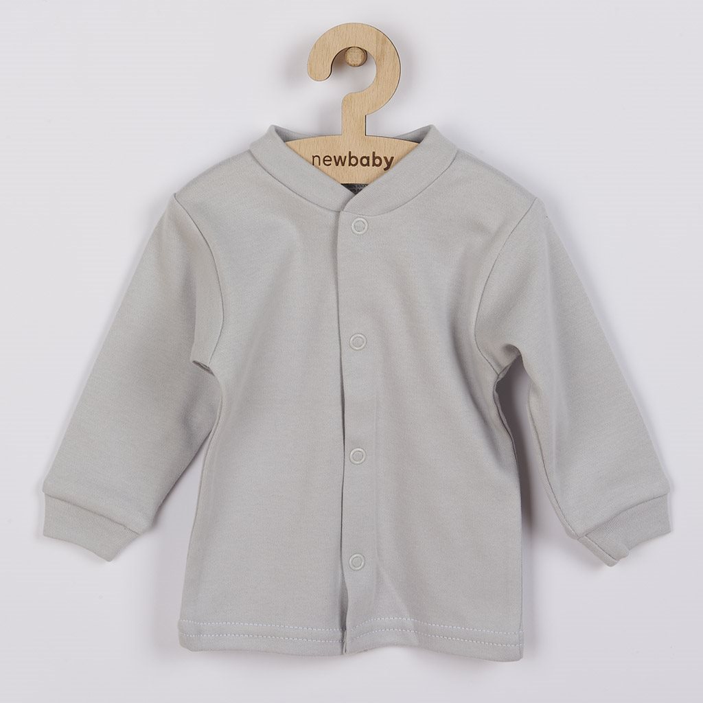 Kojenecký kabátek New Baby Mouse - šedý - šedá/56 (0-3m)