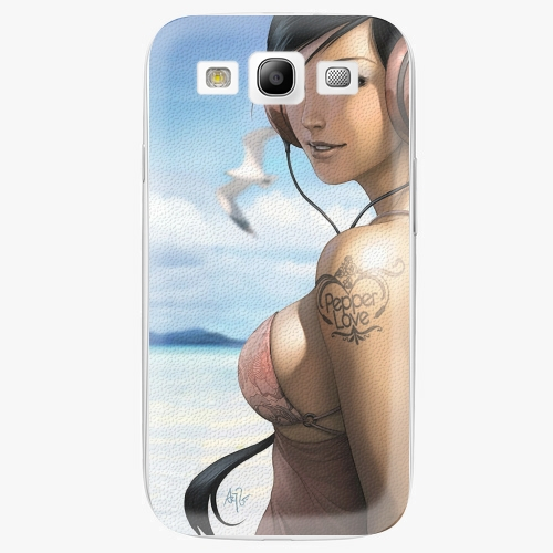 Plastový kryt iSaprio - Girl 02 - Samsung Galaxy S3