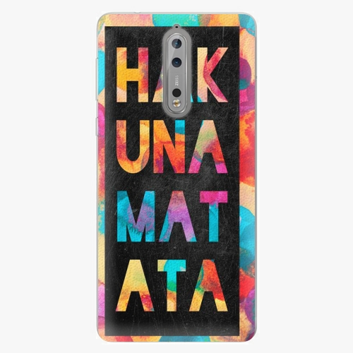 Plastový kryt iSaprio - Hakuna Matata 01 - Nokia 8