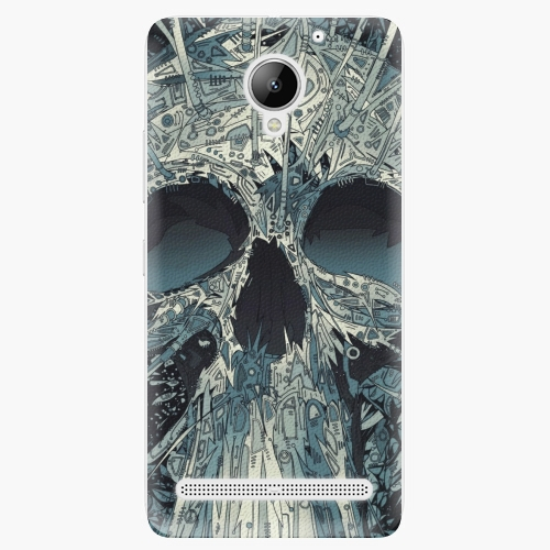 Plastový kryt iSaprio - Abstract Skull - Lenovo C2