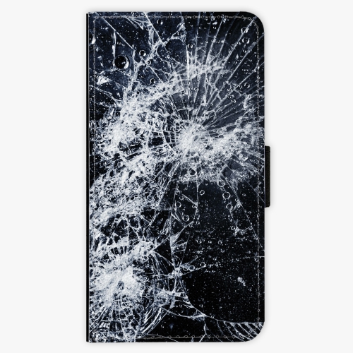 Flipové pouzdro iSaprio - Cracked - Samsung Galaxy S7