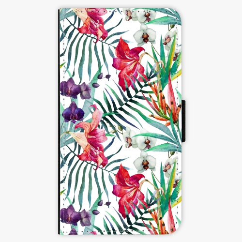 Flipové pouzdro iSaprio - Flower Pattern 03 - Samsung Galaxy A3