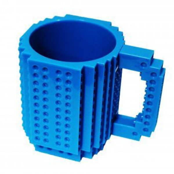 LEGO hrnek (Modrý)