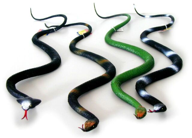 Had gumový měkký 76 cm 4 druhy