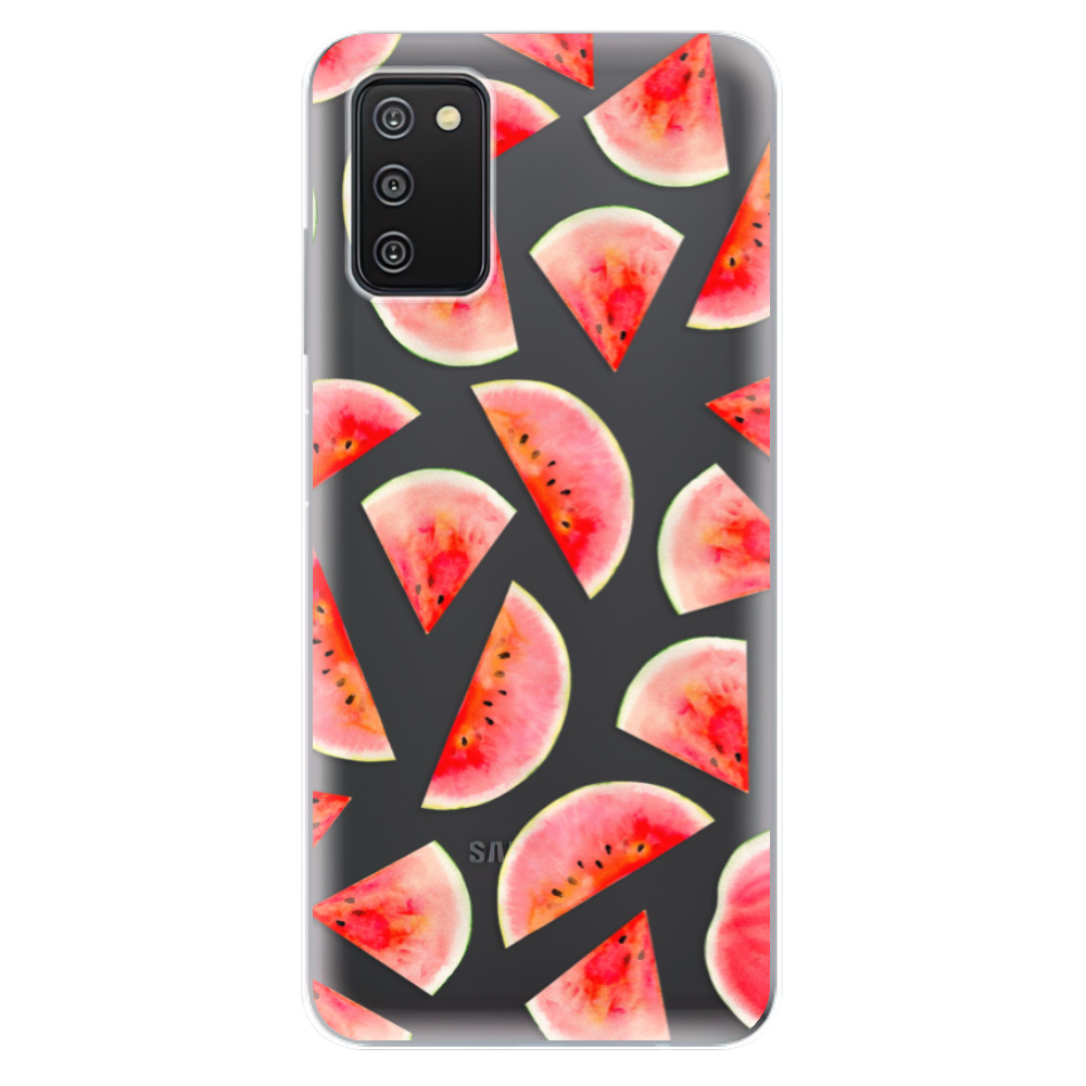 Odolné silikonové pouzdro iSaprio - Melon Pattern 02 - Samsung Galaxy A03s