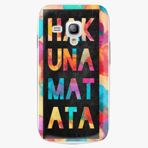 Plastový kryt iSaprio - Hakuna Matata 01 - Samsung Galaxy S3 Mini