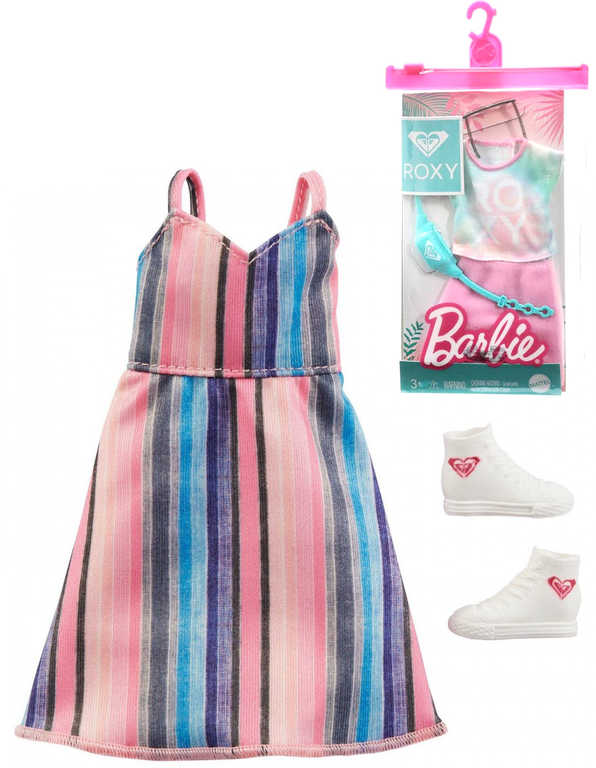 MATTEL BRB Set oblečky kompletní pro panenku Barbie s doplňky 2 druhy