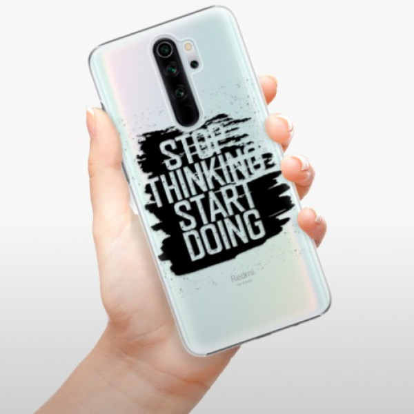 Plastové pouzdro iSaprio - Start Doing - black - Xiaomi Redmi Note 8 Pro