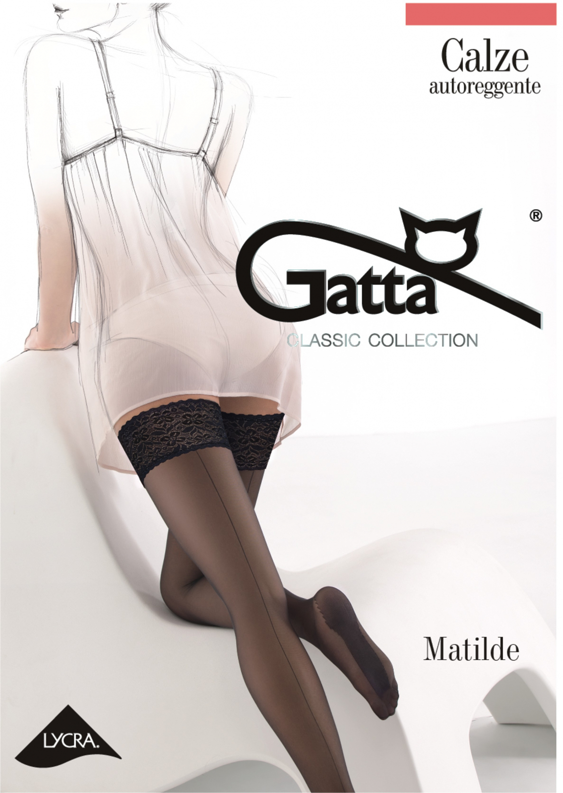 Punčochy Gatta |Matilde lycra 20 den