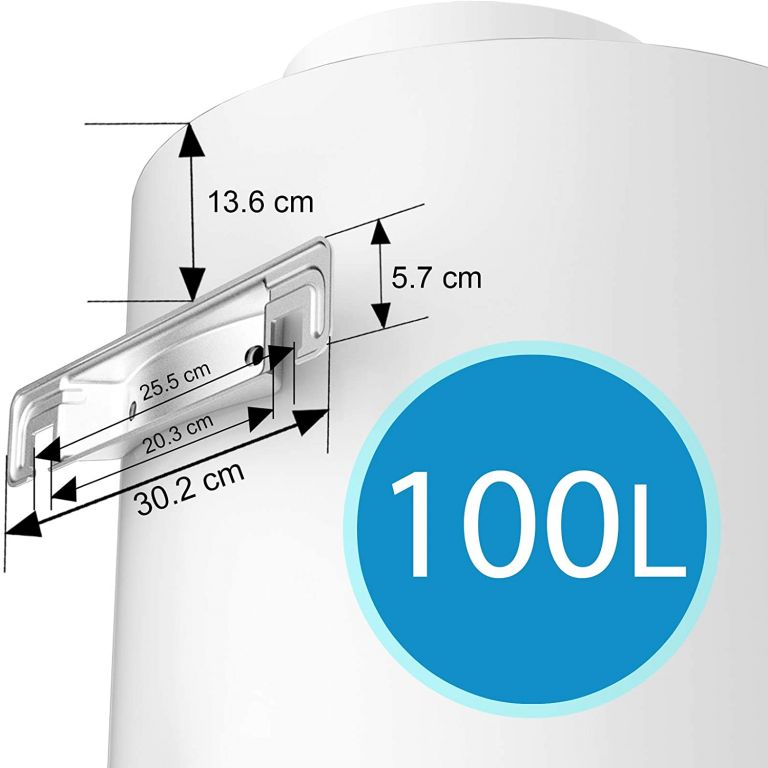 Aquamarin Elektrický zásobník na horkou vodu 100 l, bílý