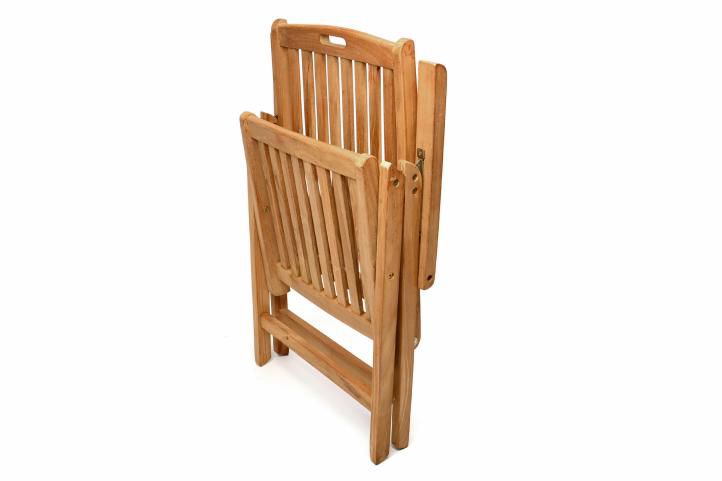 Skládací židle Garth z týkového dřeva