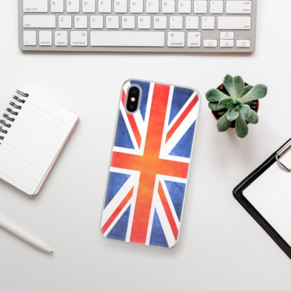 Silikonové pouzdro iSaprio - UK Flag - iPhone X