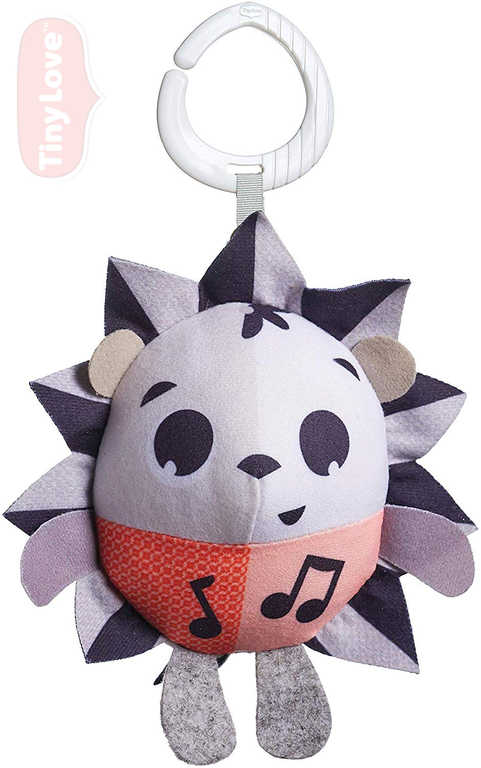 TINY LOVE Baby ježeček hudební Marie s klipem na baterie pro miminko Zvuk