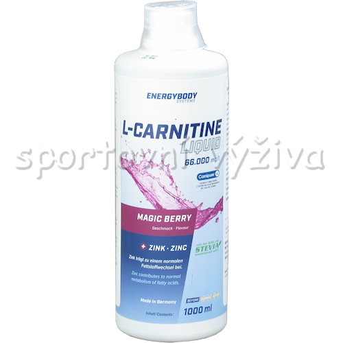 L-Carnitine Liquid + Stevia 1000ml-magic-berry