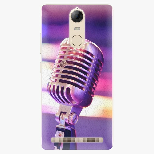 Plastový kryt iSaprio - Vintage Microphone - Lenovo K5 Note