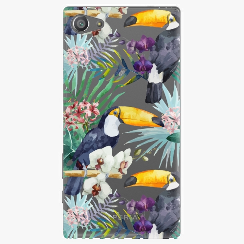 Plastový kryt iSaprio - Tucan Pattern 01 - Sony Xperia Z5 Compact