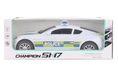 Auto policie na baterie
