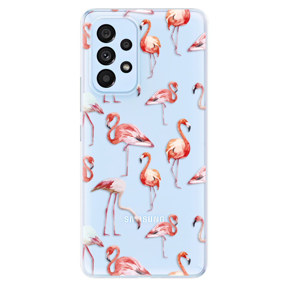 Odolné silikonové pouzdro iSaprio - Flami Pattern 01 - Samsung Galaxy A53 5G