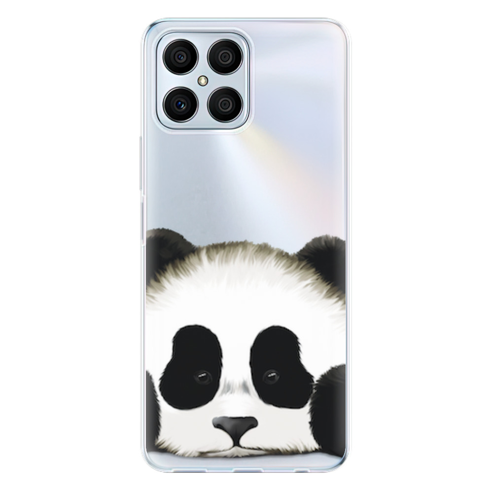 Odolné silikonové pouzdro iSaprio - Sad Panda - Honor X8