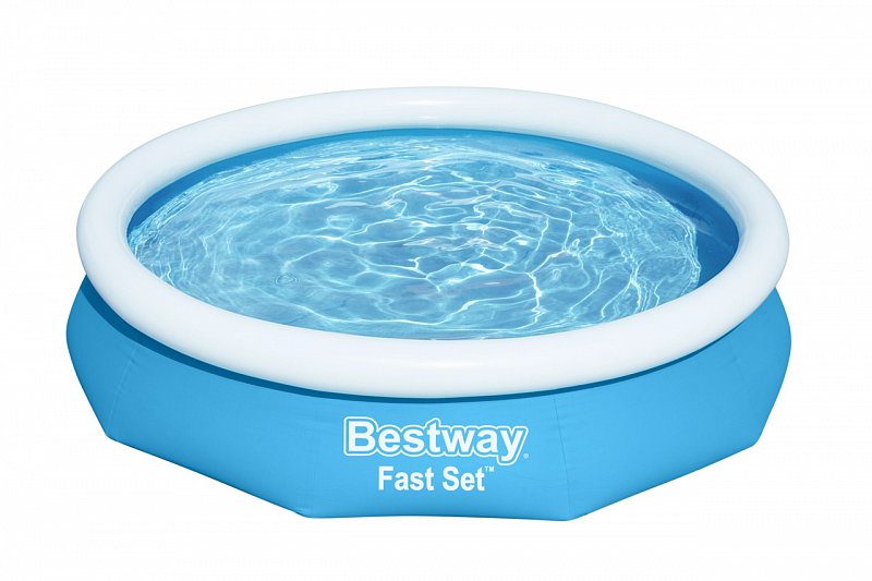Bestway - nafukovací bazén Fast Set 305 x 66 cm, kartušová filtrace - modrý