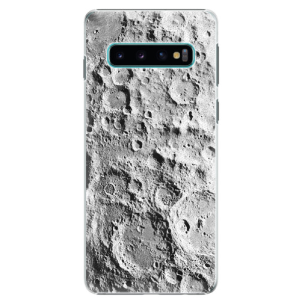 Plastové pouzdro iSaprio - Moon Surface - Samsung Galaxy S10
