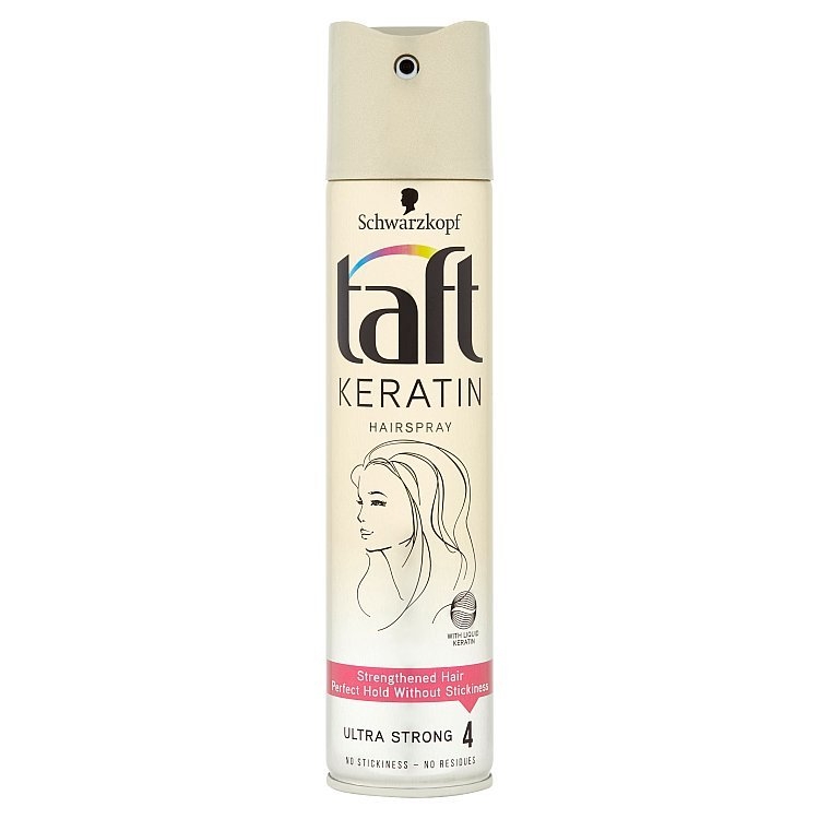 Keratin Complete lak na vlasy ultra silná fixace 250 ml