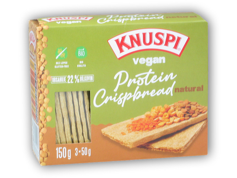 Knuspi Protein Crispbred natural 150g