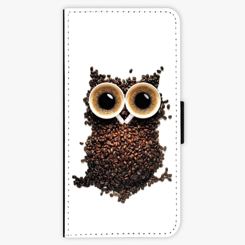 Flipové pouzdro iSaprio - Owl And Coffee - Samsung Galaxy A3 2016