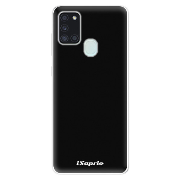 Odolné silikonové pouzdro iSaprio - 4Pure - černý - Samsung Galaxy A21s