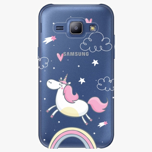 Plastový kryt iSaprio - Unicorn 01 - Samsung Galaxy J1