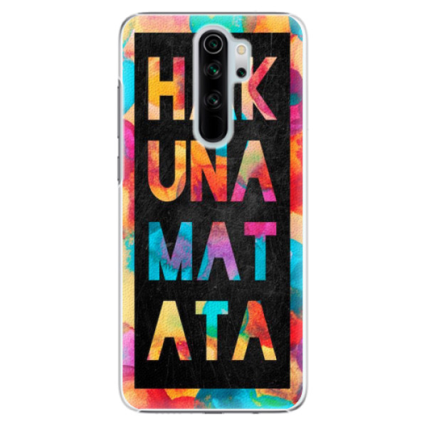 Plastové pouzdro iSaprio - Hakuna Matata 01 - Xiaomi Redmi Note 8 Pro