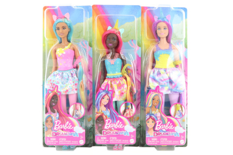 Barbie Kouzelná víla jednorožec HGR18