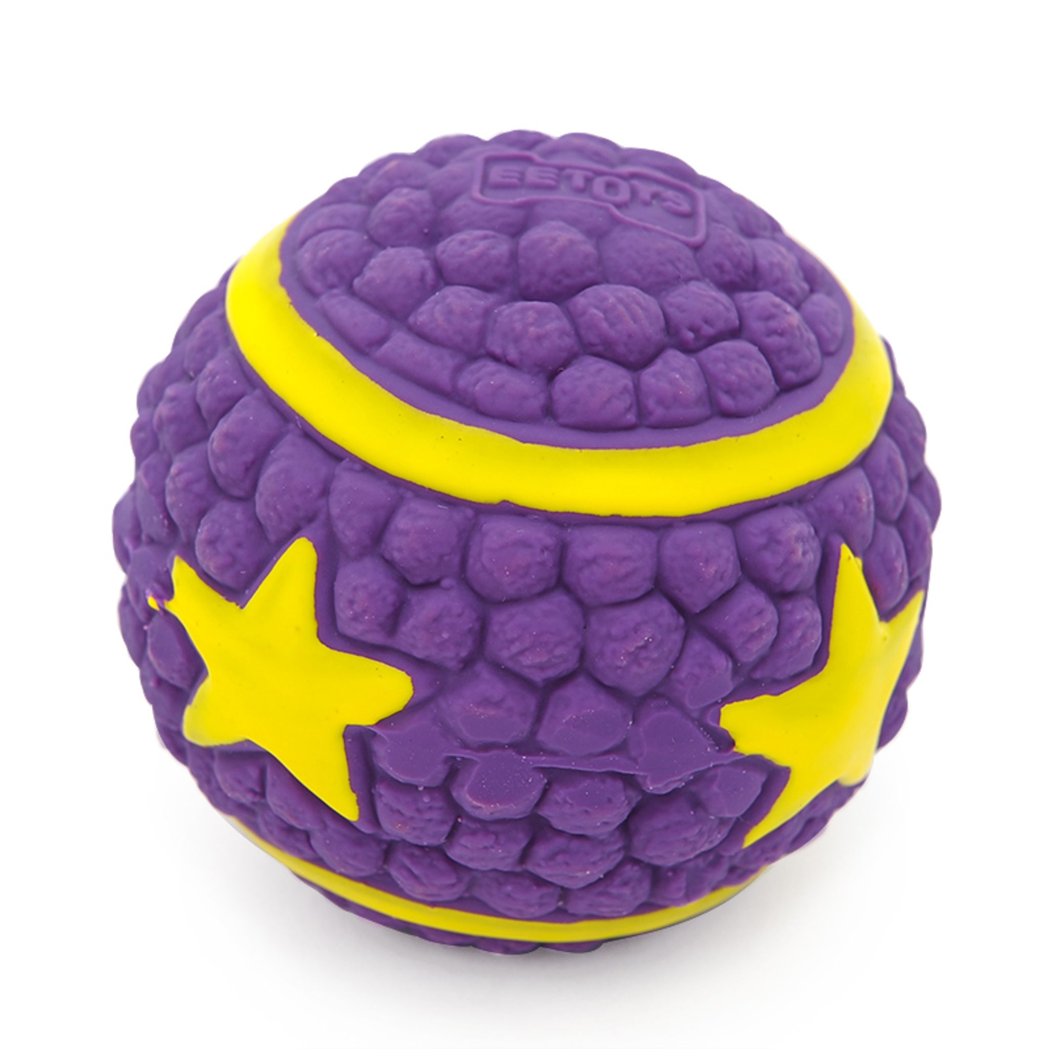 Reedog star ball, latexová pískací hračka - M 9 cm