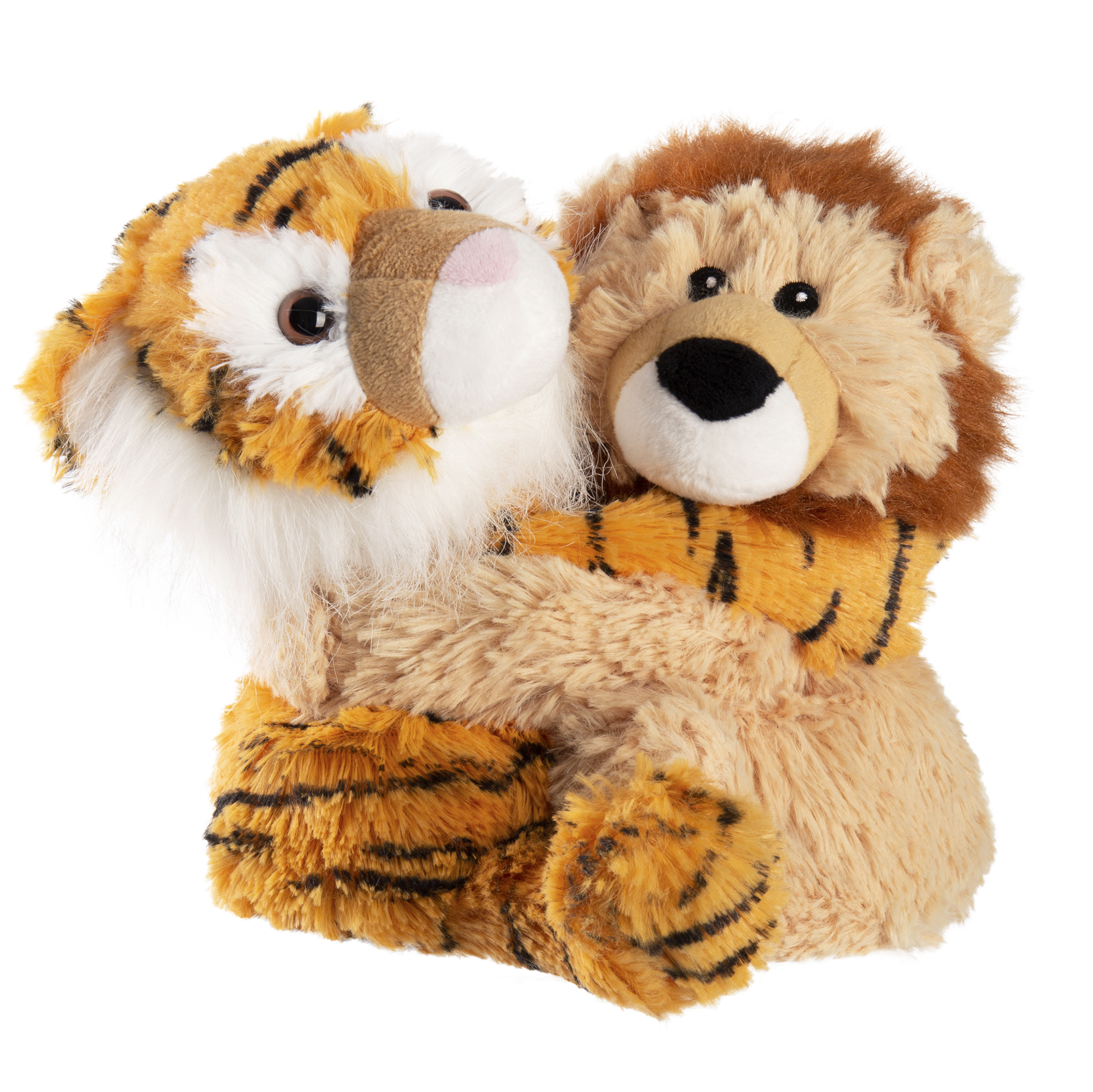 Warmies - Hřejivá mini zvířátka - Hřejivý tygr a lev