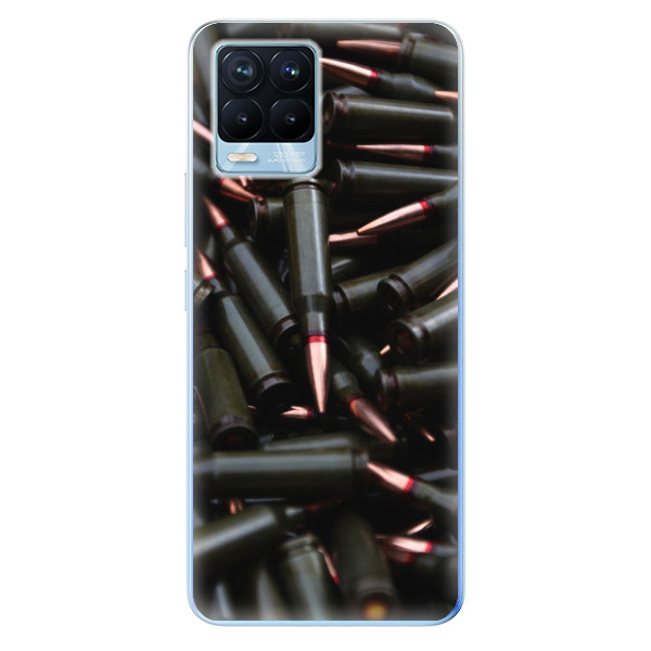 Odolné silikonové pouzdro iSaprio - Black Bullet - Realme 8 / 8 Pro