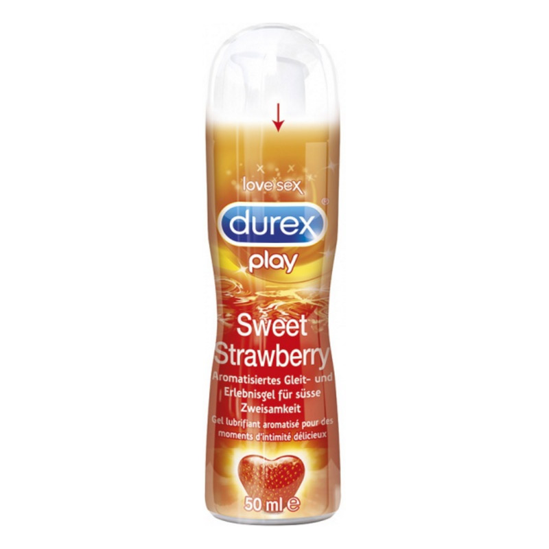 DUREX jahoda - Sweet Strawbery 50 ml - lubrikační gel