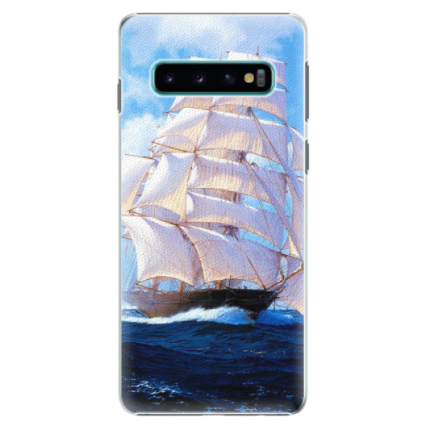 Plastové pouzdro iSaprio - Sailing Boat - Samsung Galaxy S10