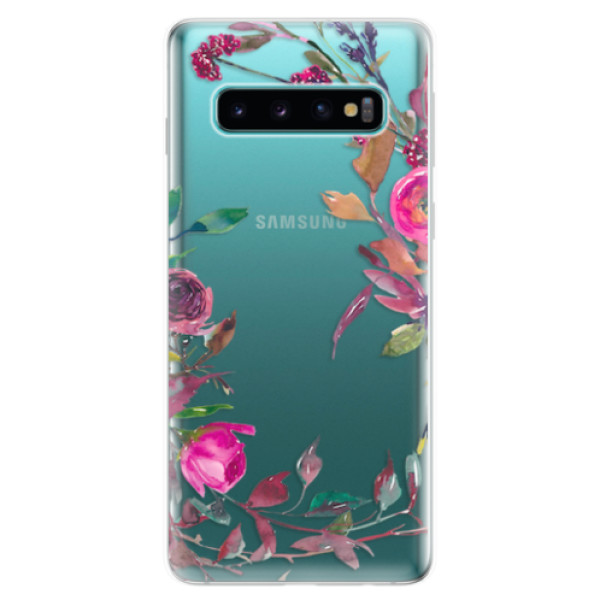Odolné silikonové pouzdro iSaprio - Herbs 01 - Samsung Galaxy S10