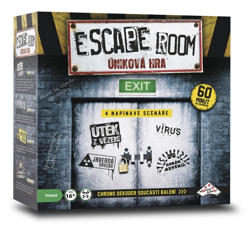 Hra Escape room - úniková hra