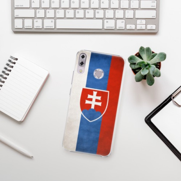 Plastové pouzdro iSaprio - Slovakia Flag - Asus ZenFone 5Z ZS620KL