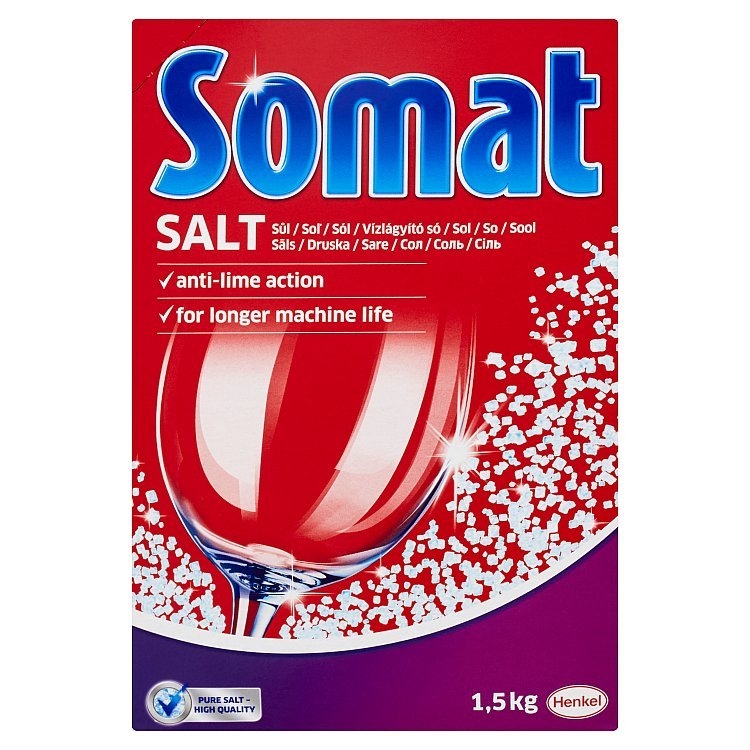 Somat 3x Action sůl do myčky 1,5 kg